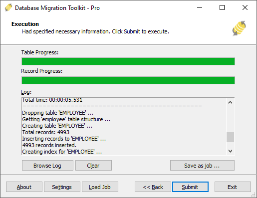 Oracle to MariaDB: Database Migration Toolkit - Execution | Hevo Data